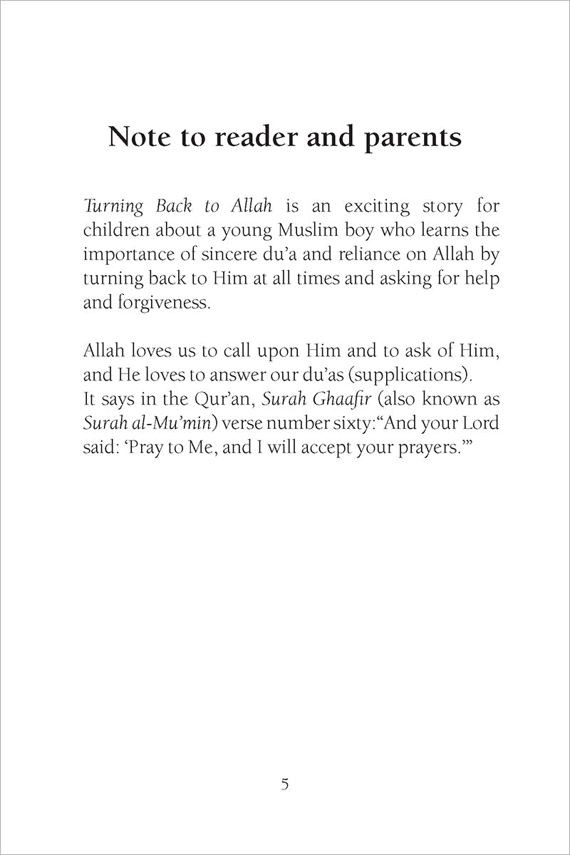 Turning Back to Allah Sulaiman's Caving Calamity