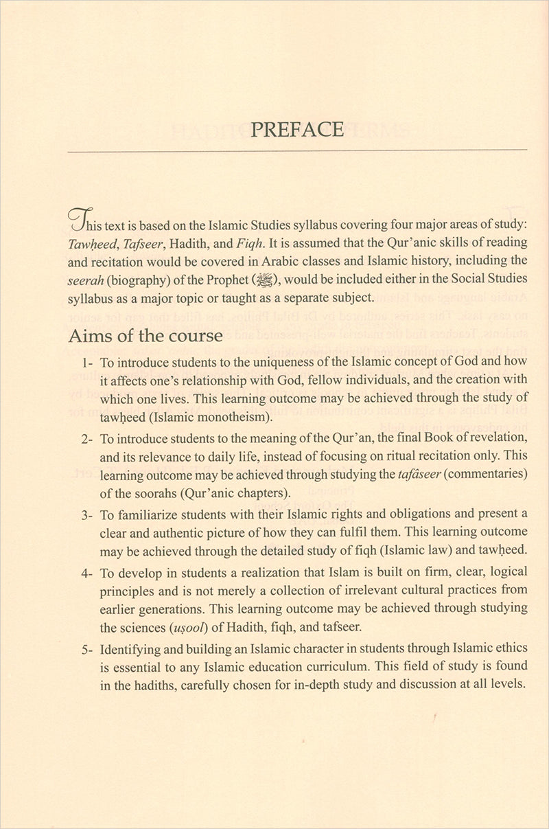 Islamic Studies: Book 3