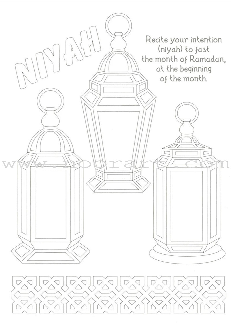 Welcome Ramadan Coloring Book