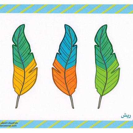 Sanabel Flash Cards: Picture & Words, (KG Level) بطاقات سنابل الصور والكلمات