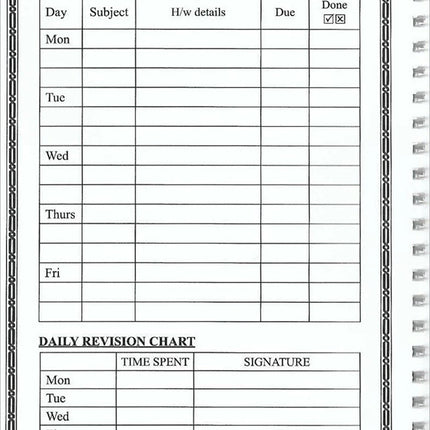 Madrasah Pupil Planner & Homework Diary مخطط التلميذ والمدرسة