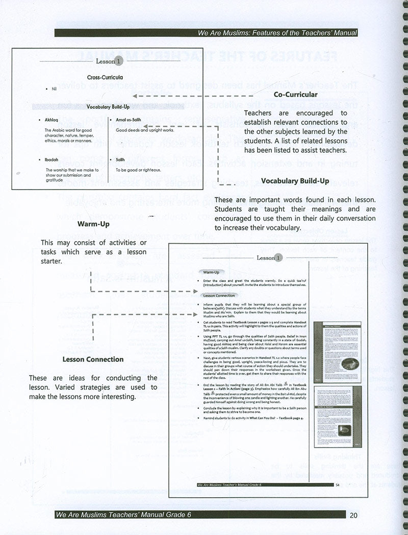 We Are Muslim Teacher's Manual: Grade 6 (Spiral Binding)