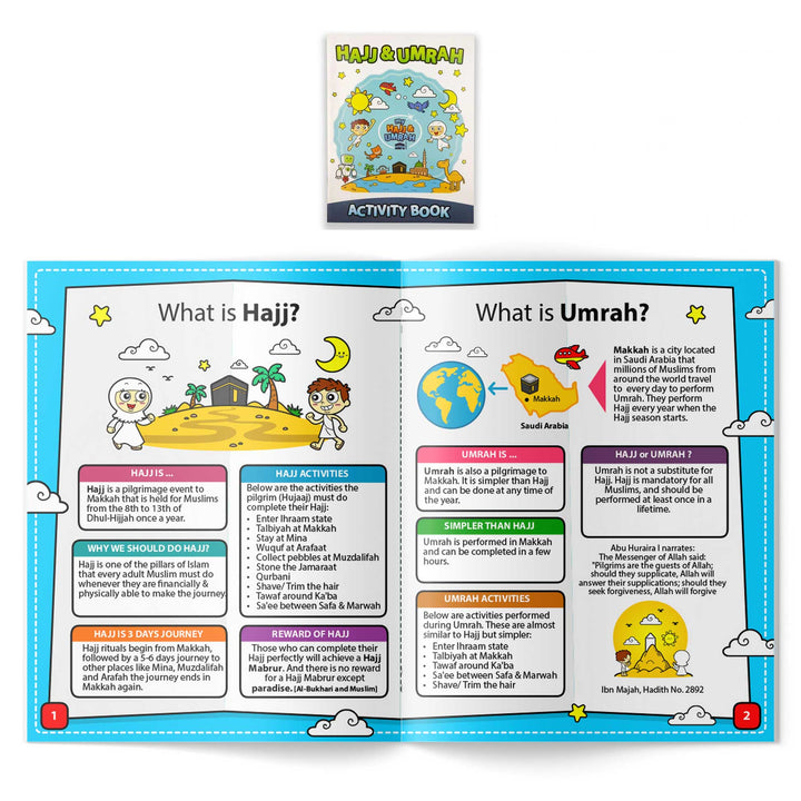 5 Pillars Activity Booklet Collection | 5 Islamic Activity Booklets for Kids