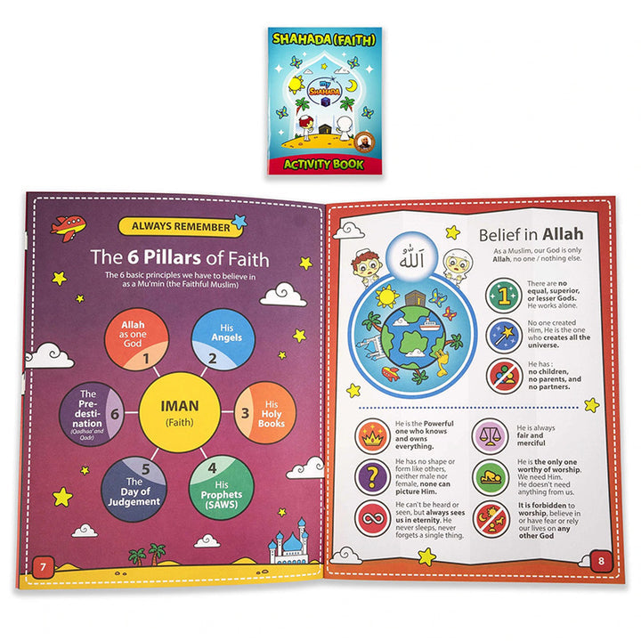 5 Pillars Activity Booklet Collection | 5 Islamic Activity Booklets for Kids