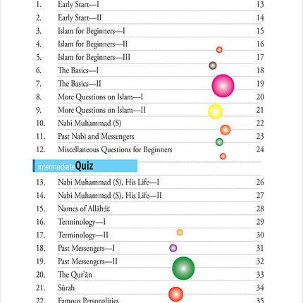 Quiz Book on Islam