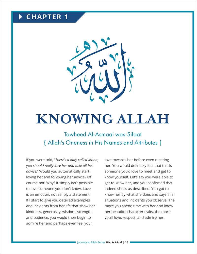 Who is Allah? A Particular Guide to Knowing Allah