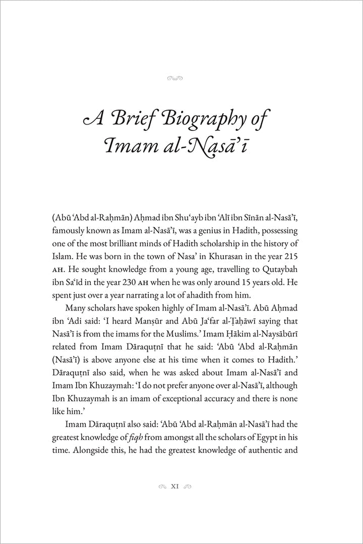 40 Hadith from Sunan Al Nasai