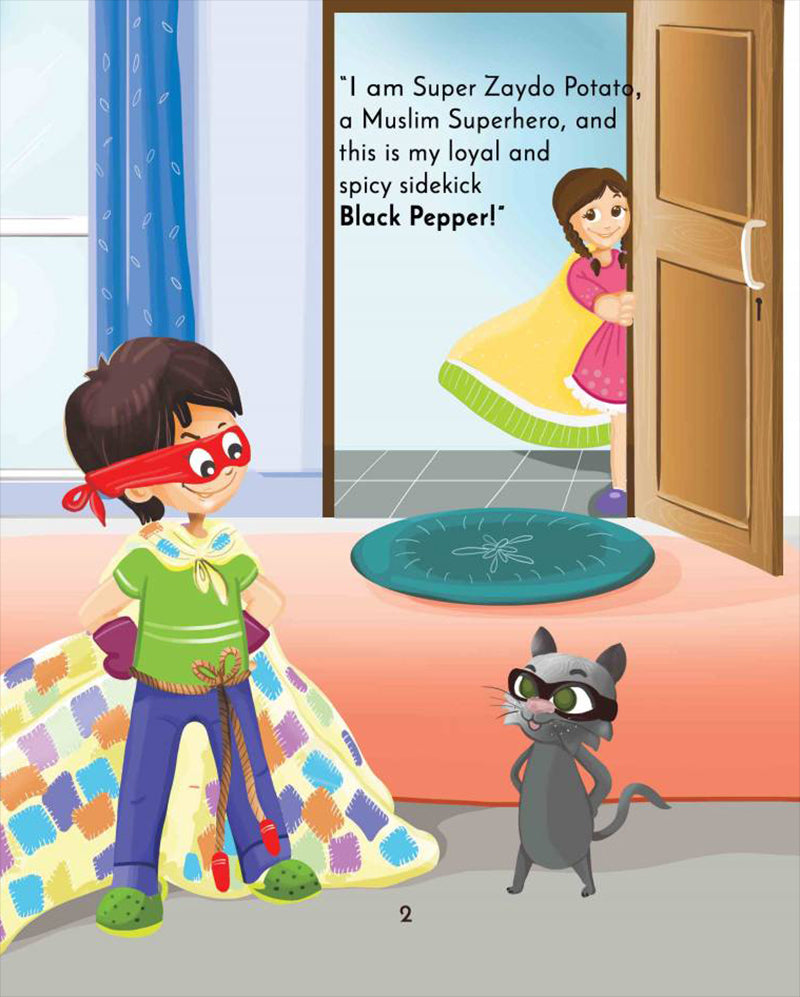 Zaydo Potato: A Muslim Superhero (Hardcover)