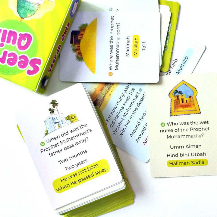 Islamic Quiz Cards (Display Box with 24 Quiz Packs)