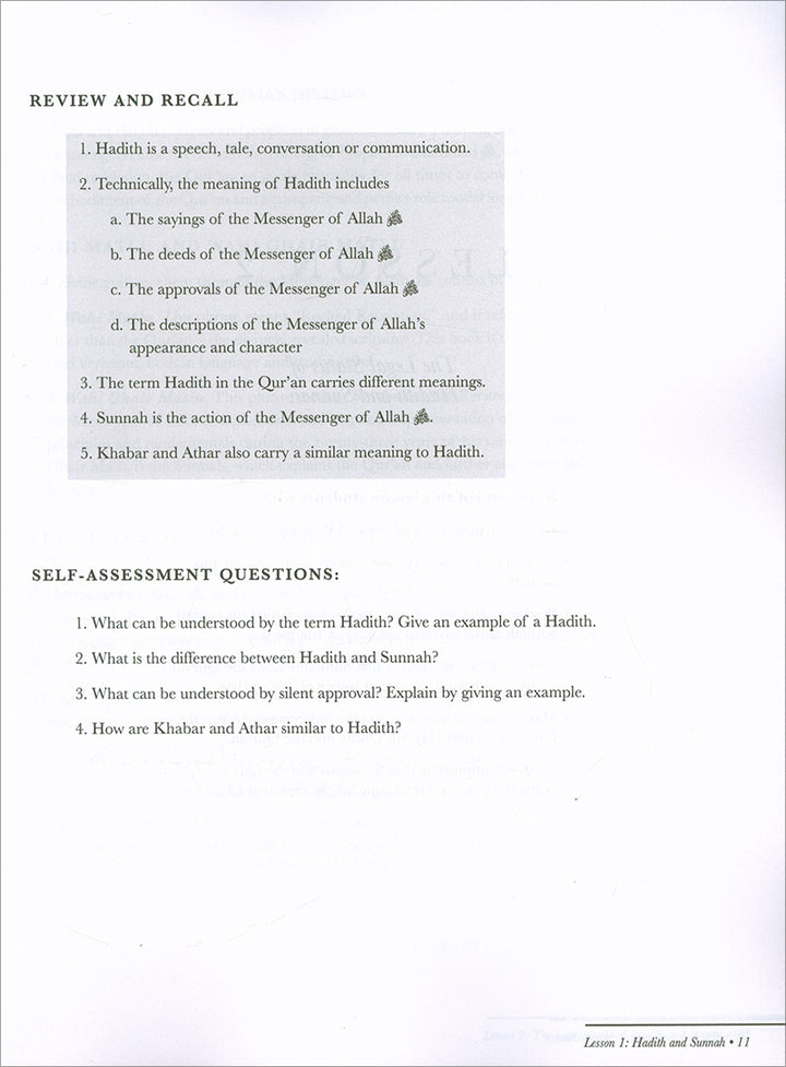 An Introduction to Hadith Science