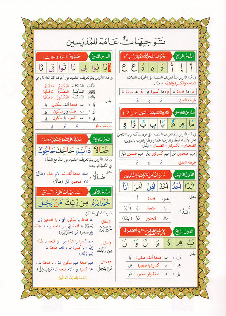 Al-Qaidah An-Noraniah (Juz' Amma with Suratul-Fatihah) القاعدة النورانية (جزء عم مع سورة الفاتحة)