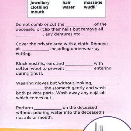 An Nasihah Islamic Curriculum: Workbook 6 Girls