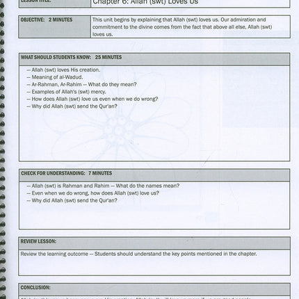 Weekend Learning Islamic Studies Teacher's Manual: Level 1 (New Edition)