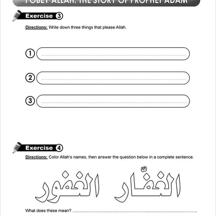 I Love Islam Workbook: Level 2 (Second Edition)