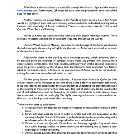 A Student's First Guide to Juz 'Amma: Part 30 (with Transliteration & Word Meaning & QR Code)