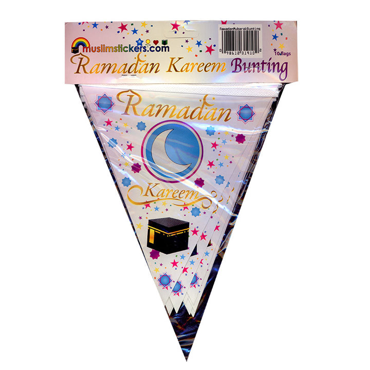 Ramadan Kareem Bunting (10 flags)