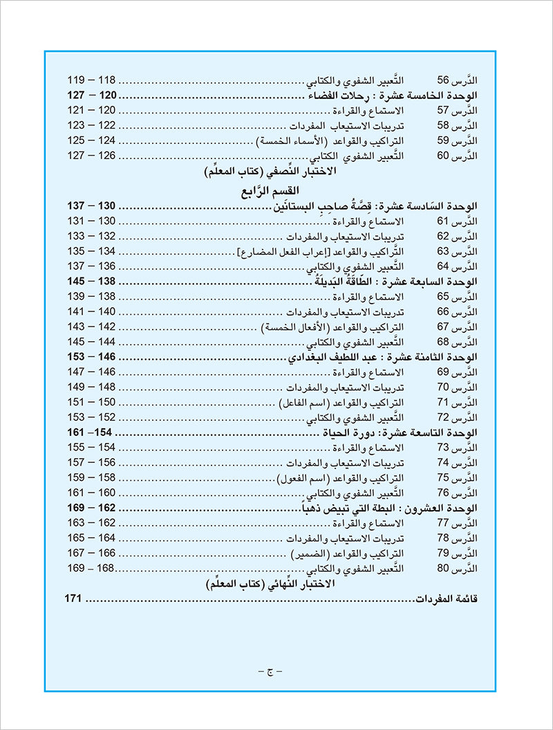 Arabic is the Language of Tomorrow for Non-Native Speakers: Textbook Level 6 العربية لغة الغد