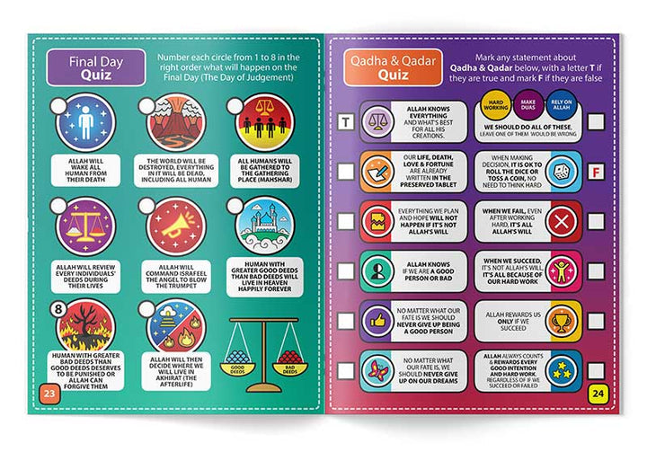 5 Pillars Activity Booklet Collection | 5 Islamic Activity Booklets for Kids