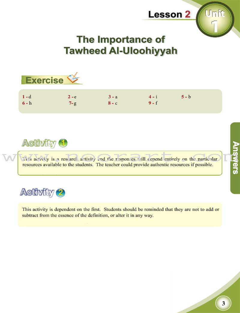 ICO Islamic Studies Teacher's Manual: Grade 8, Part 1(With Access Code)