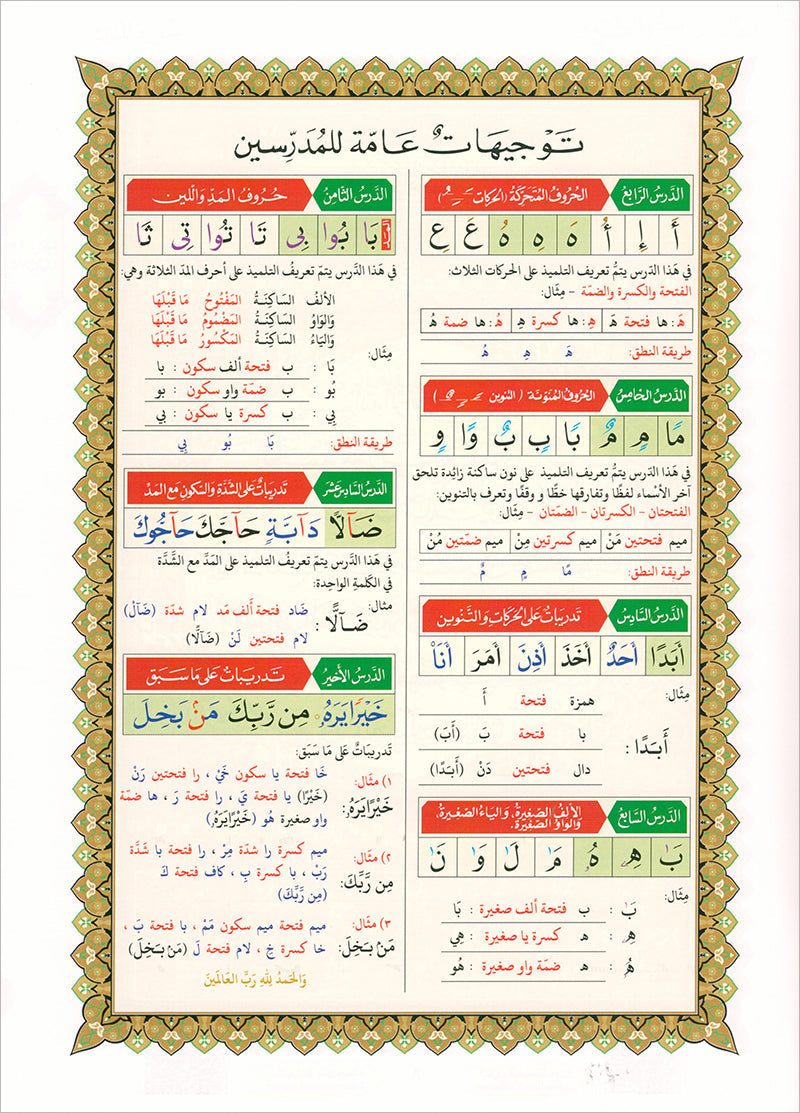 Al-Qaidah An-Noraniah (Juz Tabarak with Surah Al-Fatihah) القاعدة النوراينية على جزء تبارك مع سورة الفاتحة