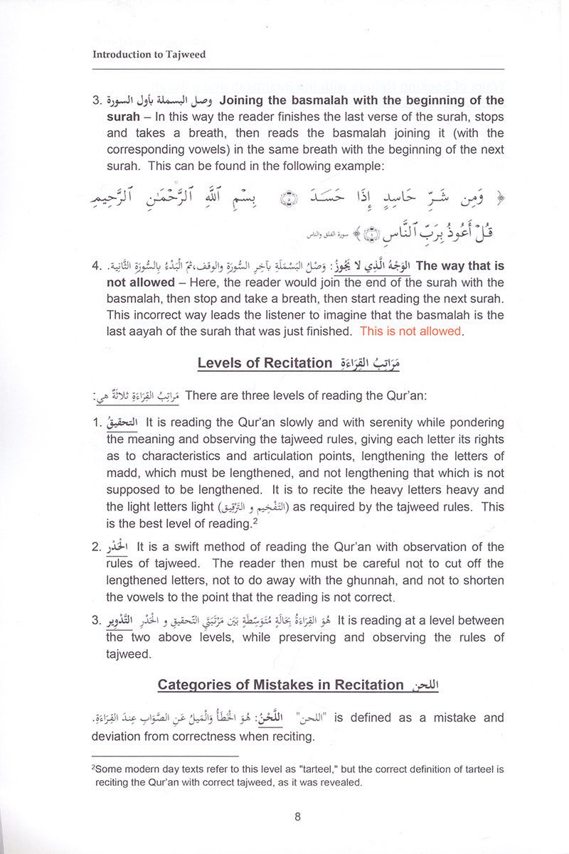 Tajweed Rules of the Qur'an: Part 1