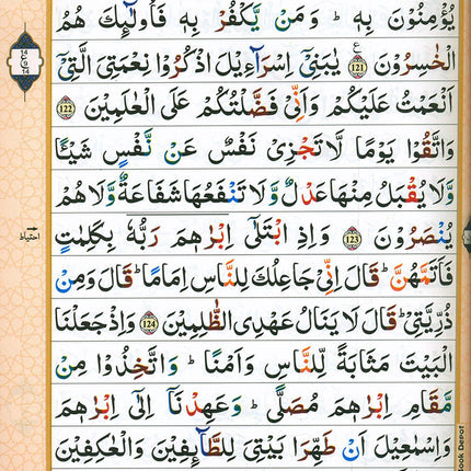 Color Coded Panj Para with Tajweed Rules | English/Urdu (Juz 1-5) HB