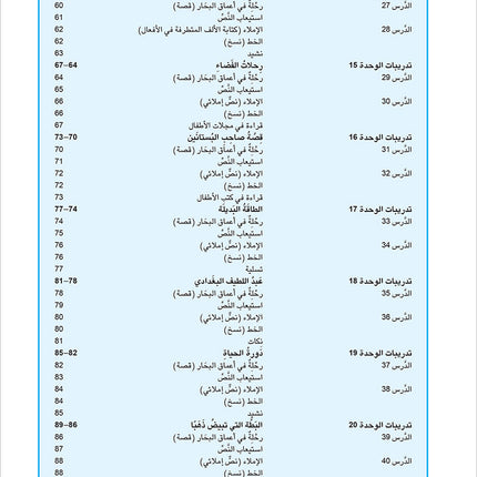 Arabic is the Language of Tomorrow for Non-Native Speakers: Workbook Level 6 العربية لغة الغد