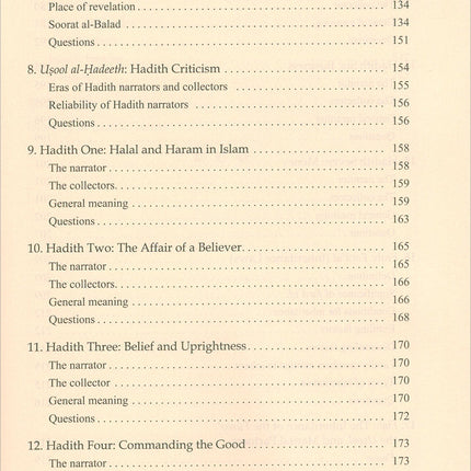 Islamic Studies: Book 4