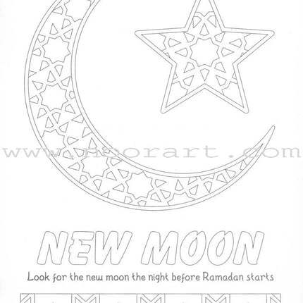 Welcome Ramadan Coloring Book
