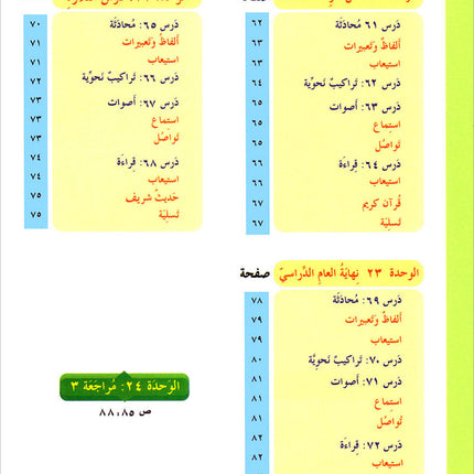 ICO Learn Arabic Textbook: Level 3, Part 2 (With Online Access Code) تعلم العربية
