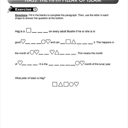 I Love Islam Workbook: Level 3 (Second Edition)
