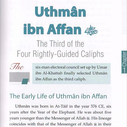 History of Islam - Uthman ibn Affan (R): Volume 3