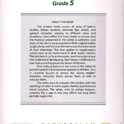 Islamic Studies: Grade 5