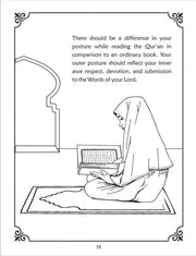 Colour and Learn About the Manners of Reciting the Noble Qur'an