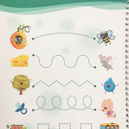Learning is Fun with Write and Erase Arabic Alphabet: Level 1 تعلم وامرح - اكتب وامسح الحروف الهجائية