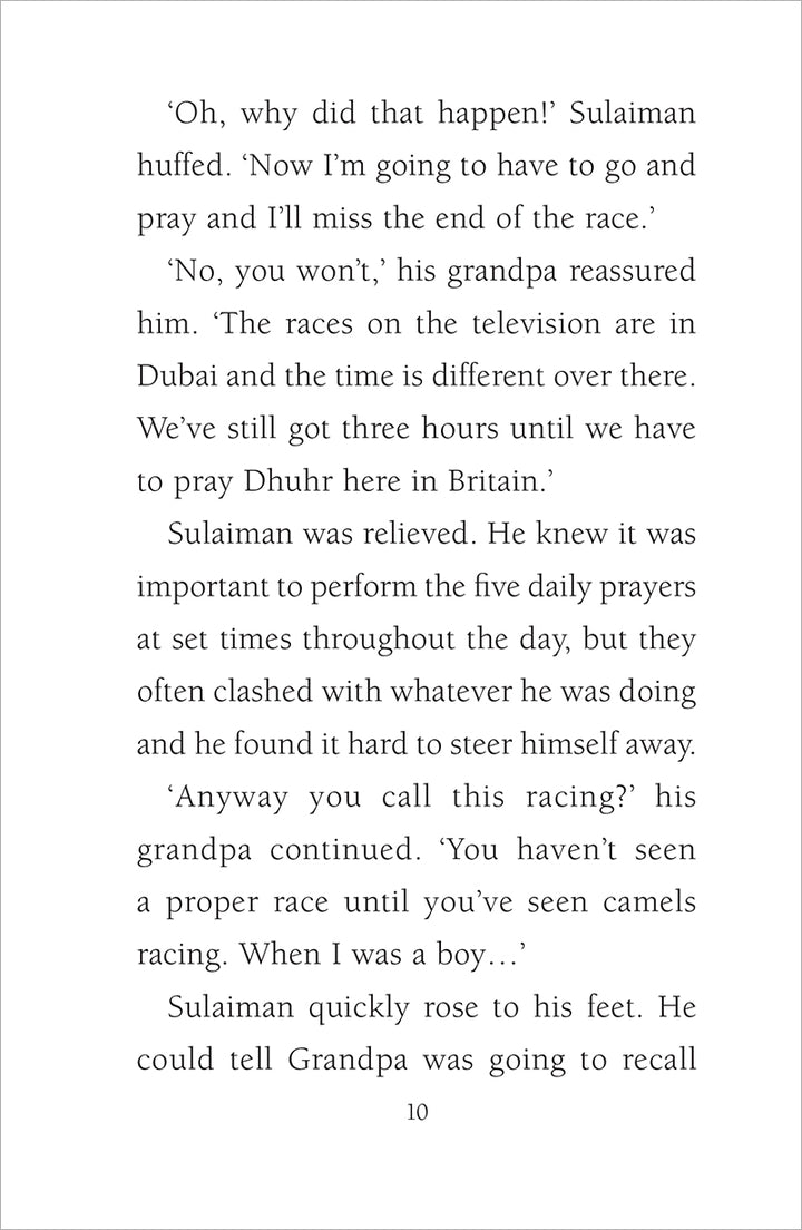 A Race to Prayer: Sulaiman's Rewarding Day