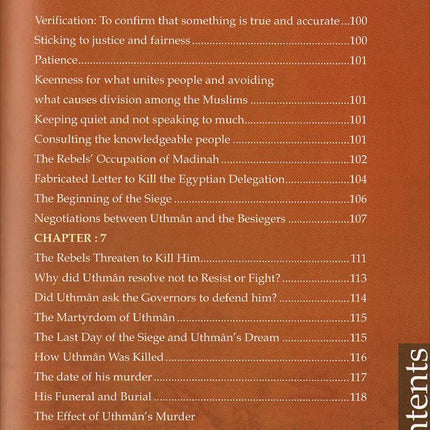 History of Islam - Uthman ibn Affan (R): Volume 3