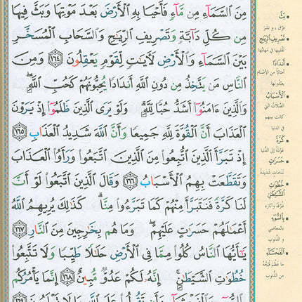 Tajweed Qur'an with QR Code (Whole Qur'an, Size: 7"x9.75", Colors May Vary) مصحف التجويد