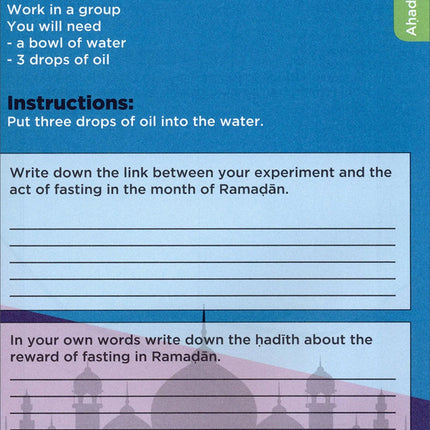 An Nasihah Islamic Curriculum: Workbook 6 Girls