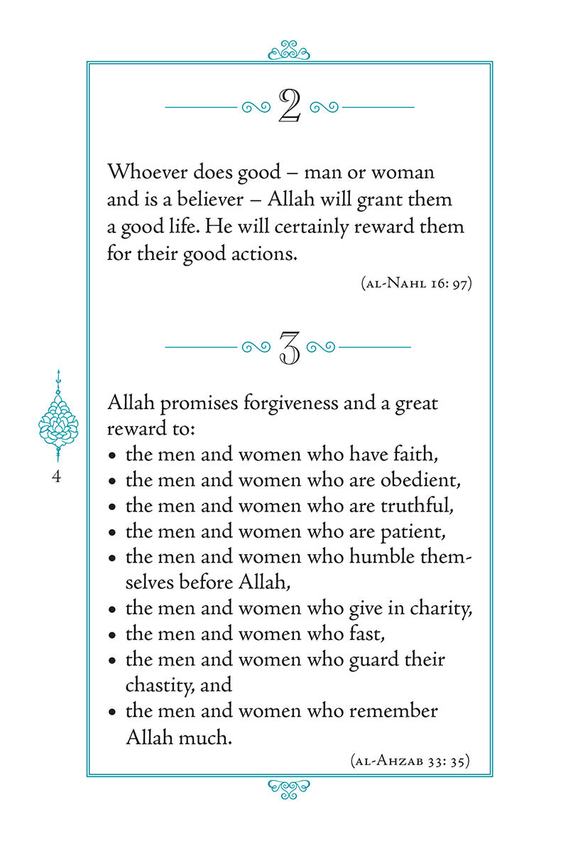 Women in Islam: What the Qur'an and Sunnah Say