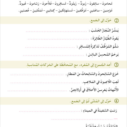 I Love and Learn the Arabic Language Workbook: Level 5
