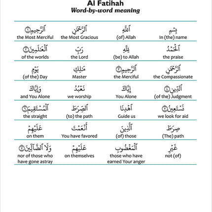 A Student's First Guide to Juz 'Amma: Part 30 (with Transliteration & Word Meaning & QR Code)