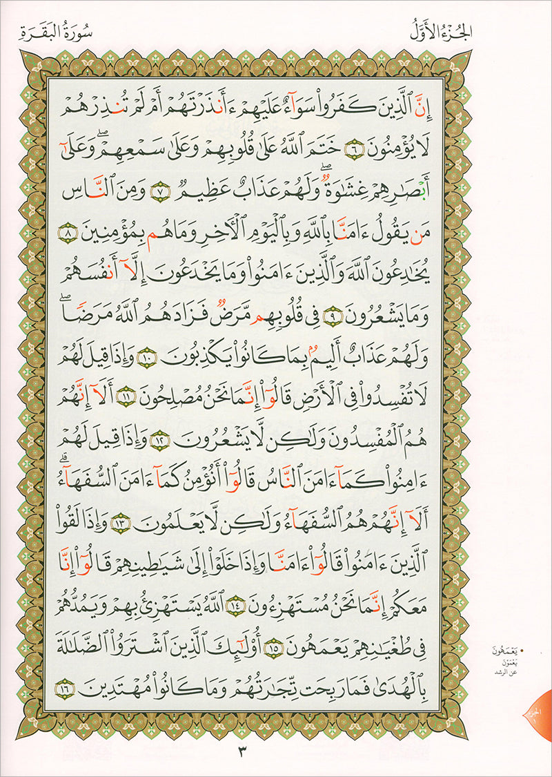 Al-Qaida Al-Nouraniyah and its Applications to Al-Zahraween (Al-Baqarah and Al-Imran) القاعدة النورانية وتطبيقاتها على الزهراوين (البقرة وآل عمران)