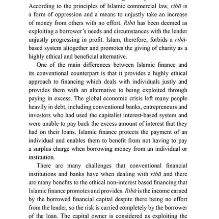 Islamic Finance: A Practical Introduction
