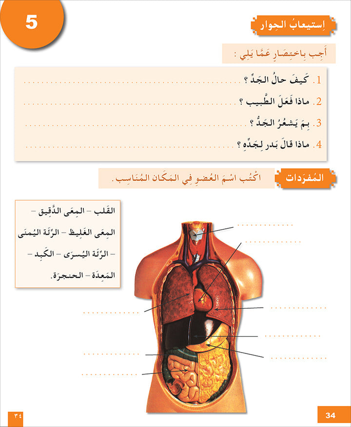 I Love and Learn the Arabic Language Workbook: Level 6