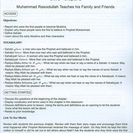 I Love Islam Teacher/Parent Guide: Level 3
