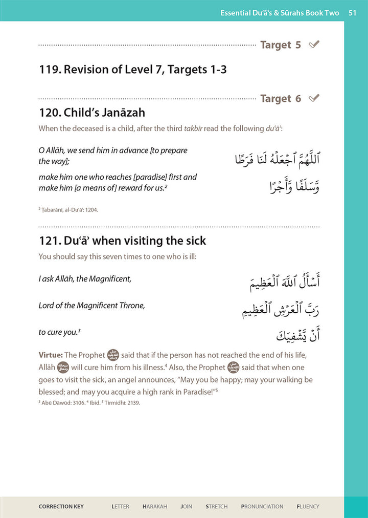 Essential Duas and Surahs: Book 2 (Madinah Script) – Learn by Heart Series