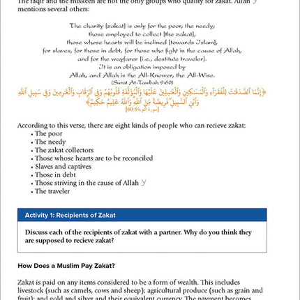 Health and Wellness - from an Islamic Perspective, Level 1