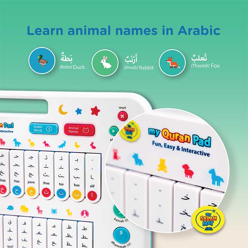 My Quran Pad - Interactive Arabic Learning Pad for Kids