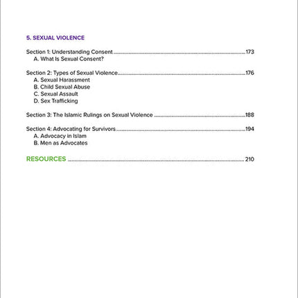 Health and Wellness - from an Islamic Perspective, Level 5